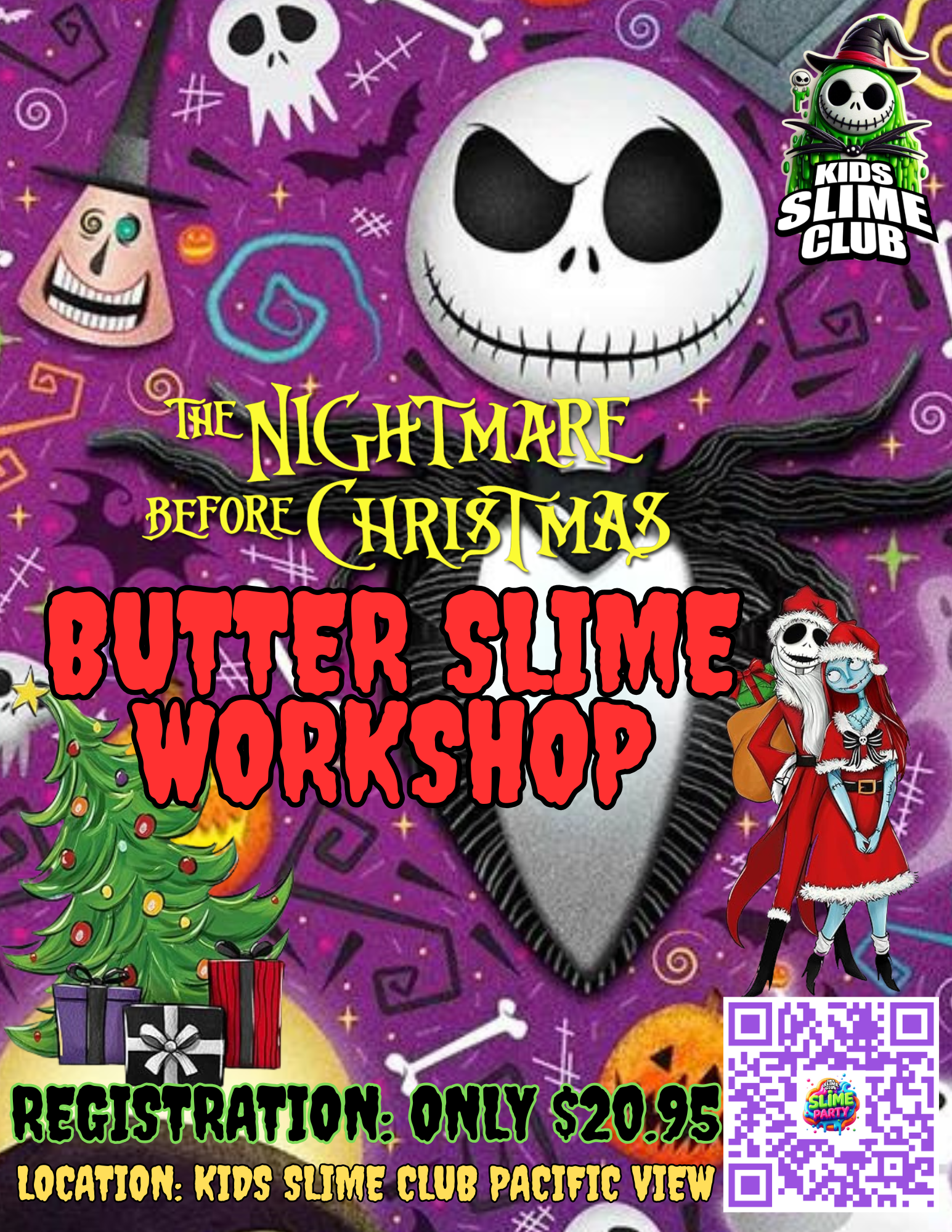 Nightmare Before Christmas Workshop | Oct 24